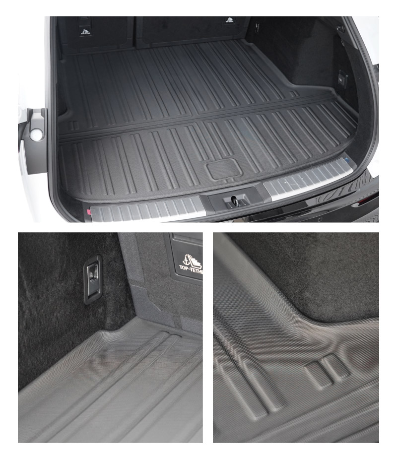 クラウンエステート ラゲッジマット ラバータイプ 1P ブラック｜TOYOTA トヨタ CROWN ESTATE RS Z AZSH39W AZSH38W 専用 カスタム パーツ ドレスアップ アクセサリー オプション 内装 カー用品 社外 トランク ラゲージ スペース 荷室 フロアマット 防水 保護 傷防止 キズ隠し