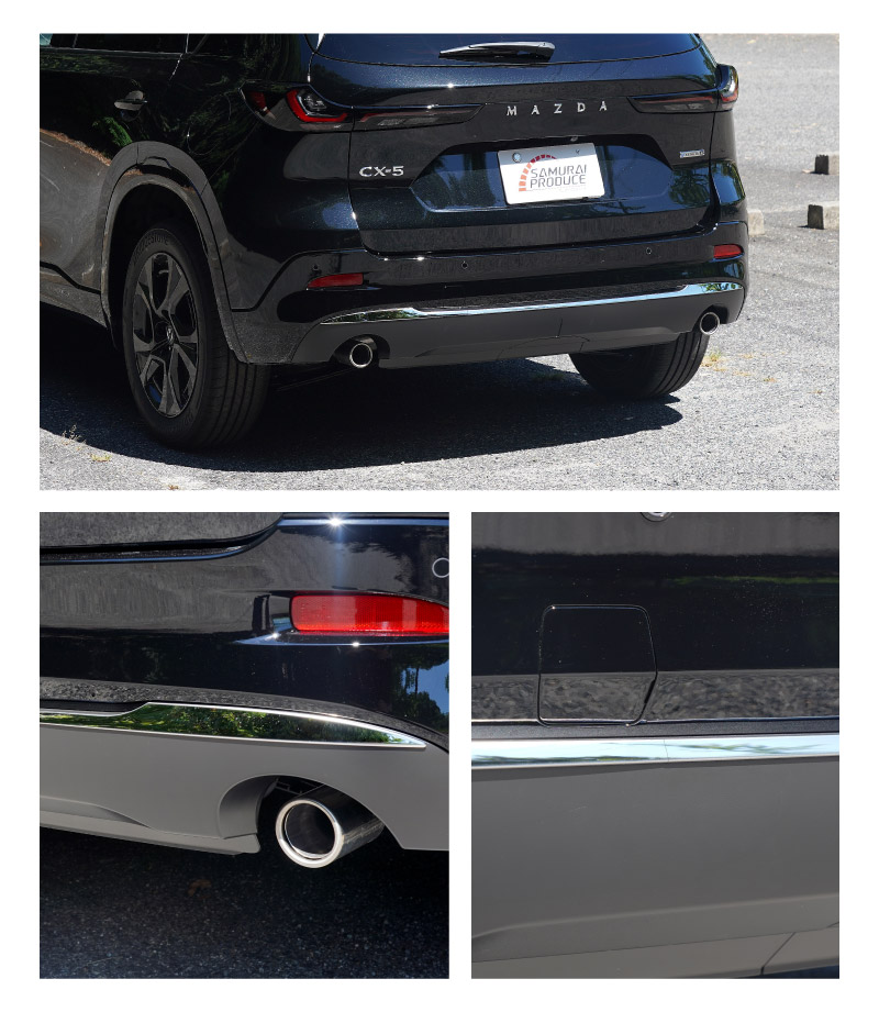 新型CX-5 KM系 リアバンパーガーニッシュ 3P 鏡面仕上げ 2026年 フルモデルチェンジ専用 ｜MAZDA CX5 2026FMC KMYSDP 専用 カスタム パーツ リア ゲート バックドア ドレスアップ アクセサリー 外装 傷防止 社外【予約販売/10月30日頃入荷予定】