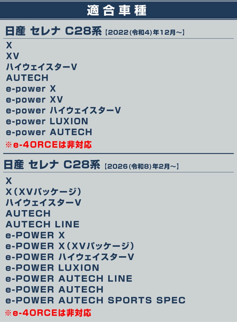 【セット割】新型セレナ C28 ハーフバックドア＆ラゲッジ スカッフプレート 選べる2カラー シルバーヘアライン ブラックヘアライン  2026年マイナーチェンジ後対応｜ニッサン NISSAN SERENA C28型 専用 内装 保護 パーツ ドレスアップ アクセサリー 社外品