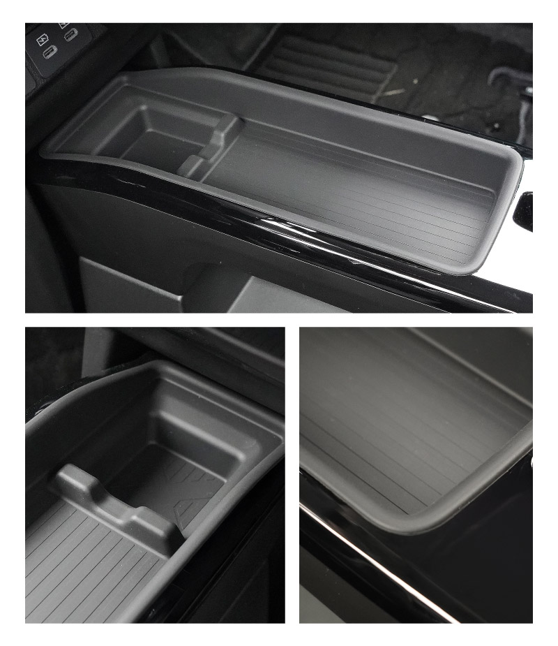 【セット割】新型クロスビー MND1S HYBRID MZ 専用 センターコンソールトレイ 上段 ＆ 下段 2P ブラック 防水ゴム素材｜スズキ SUZUKI XBEE 専用 内装 保護 パーツ オプション アクセサリー ドレスアップ インテリア コンソール 収納 滑り止め スマホ 小物置き 傷防止 社外【予約販売/6月10日頃入荷予定】