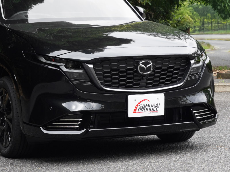新型CX-5 KM系 フロントロアモールガーニッシュ 6P 鏡面仕上げ 2026年 フルモデルチェンジ専用 ｜MAZDA CX5 2026FMC KMYSDP 専用 カスタム パーツ フロントバンパーサイドダクト フロントリップ フロントバンパー ロアグリル ドレスアップ アクセサリー エアロ 外装 社外【予約販売/10月30日頃入荷予定】