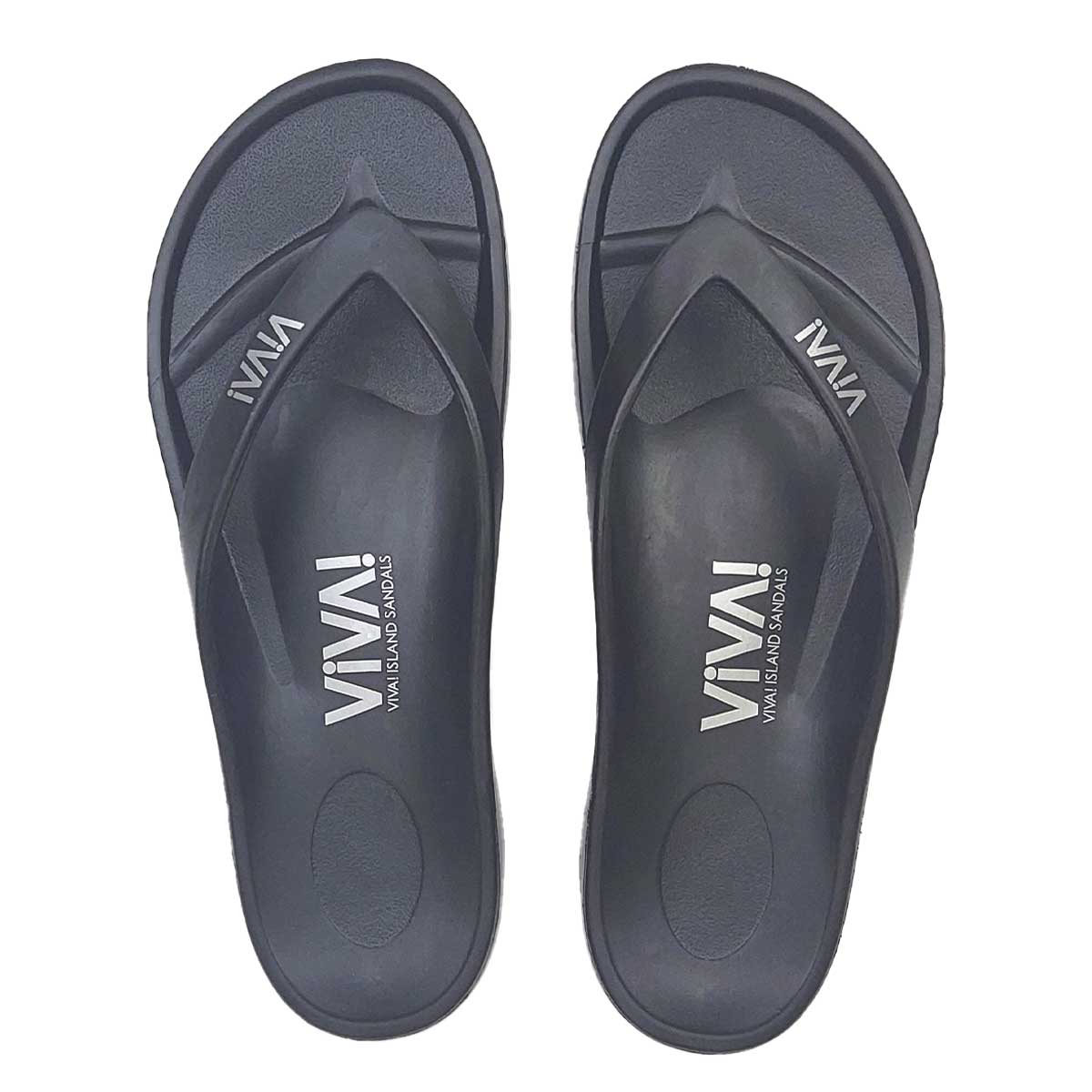 VIVA! ISLAND|ビバアイランド JAPAN FLIP FLOP ビーチサンダル （ブラック）