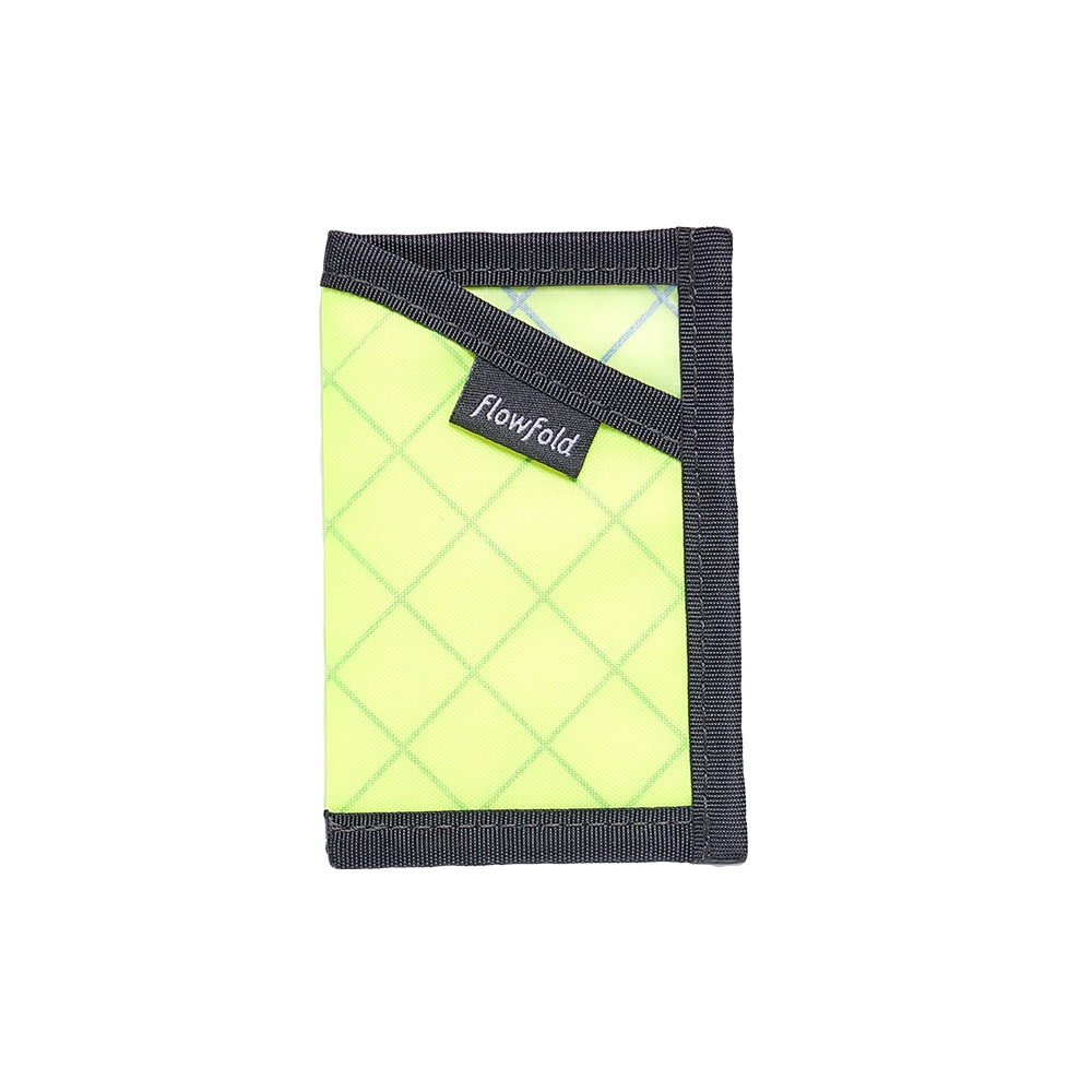 Flowfold|フローフォールド　Minimalist  Card Holder Wallet（Lime）