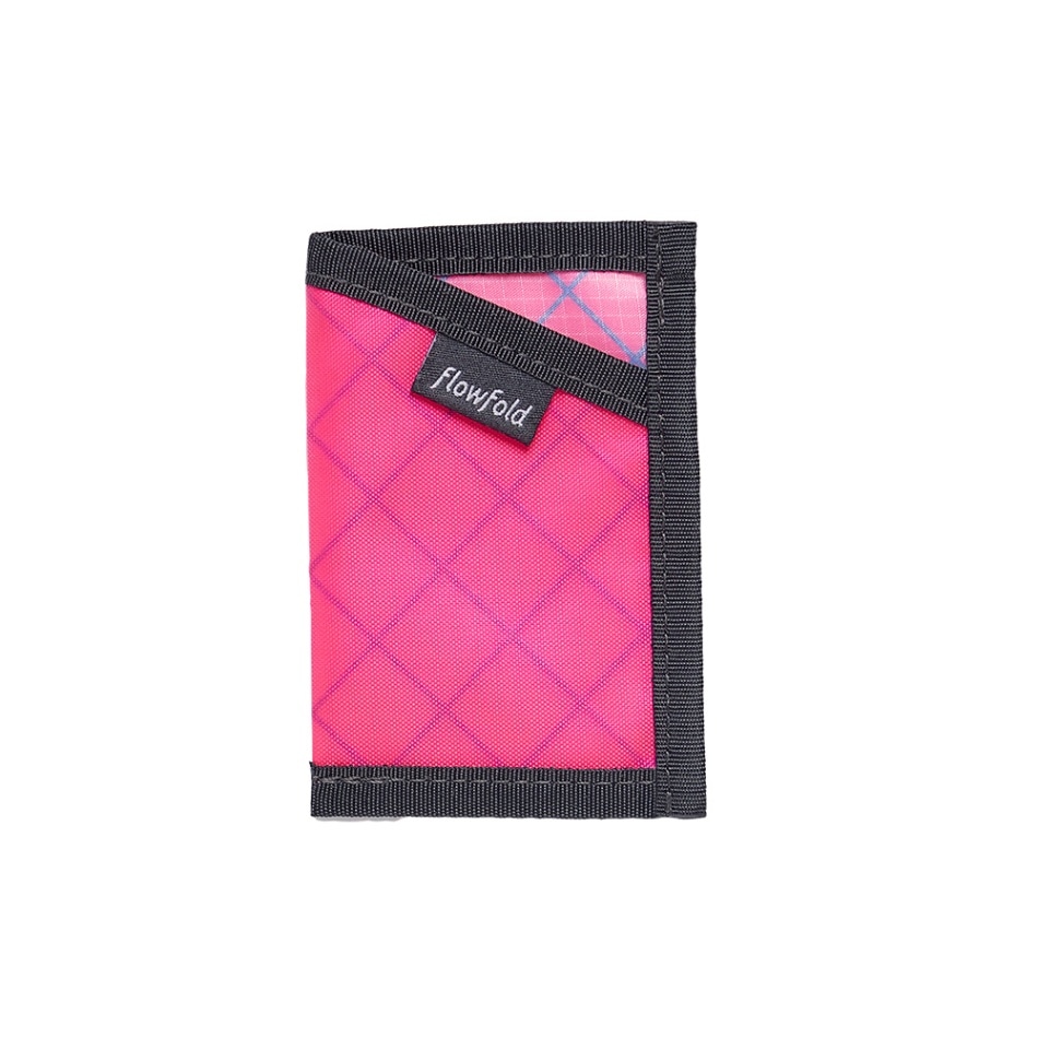 Flowfold|フローフォールド　Minimalist  Card Holder Wallet（Hot Pink）