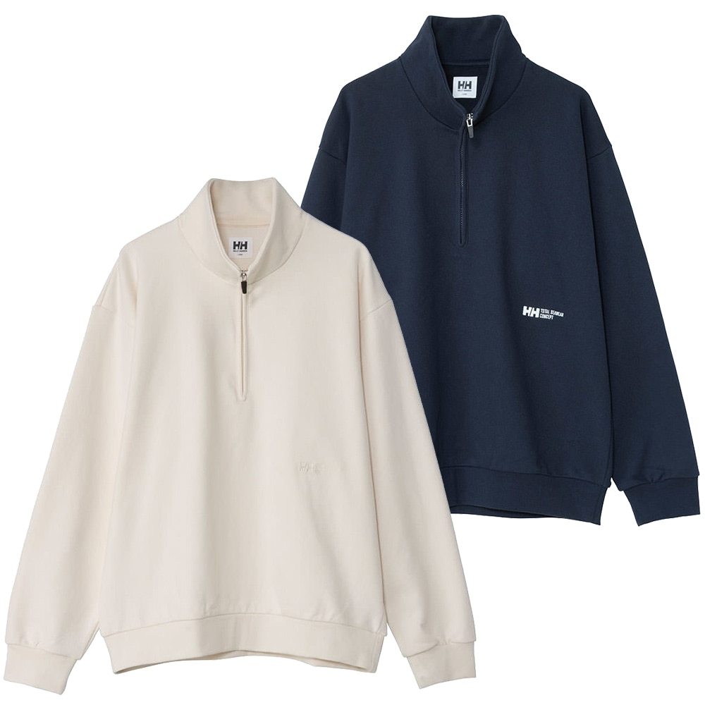 ★HELLY HANSEN|ヘリーハンセン　HHキーコンセプトスウェットハーフジップ