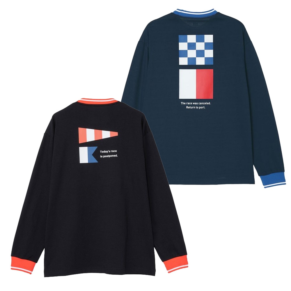 ★HELLY HANSEN|ヘリーハンセン　ロングスリーブ シグナル フラッグ ティー