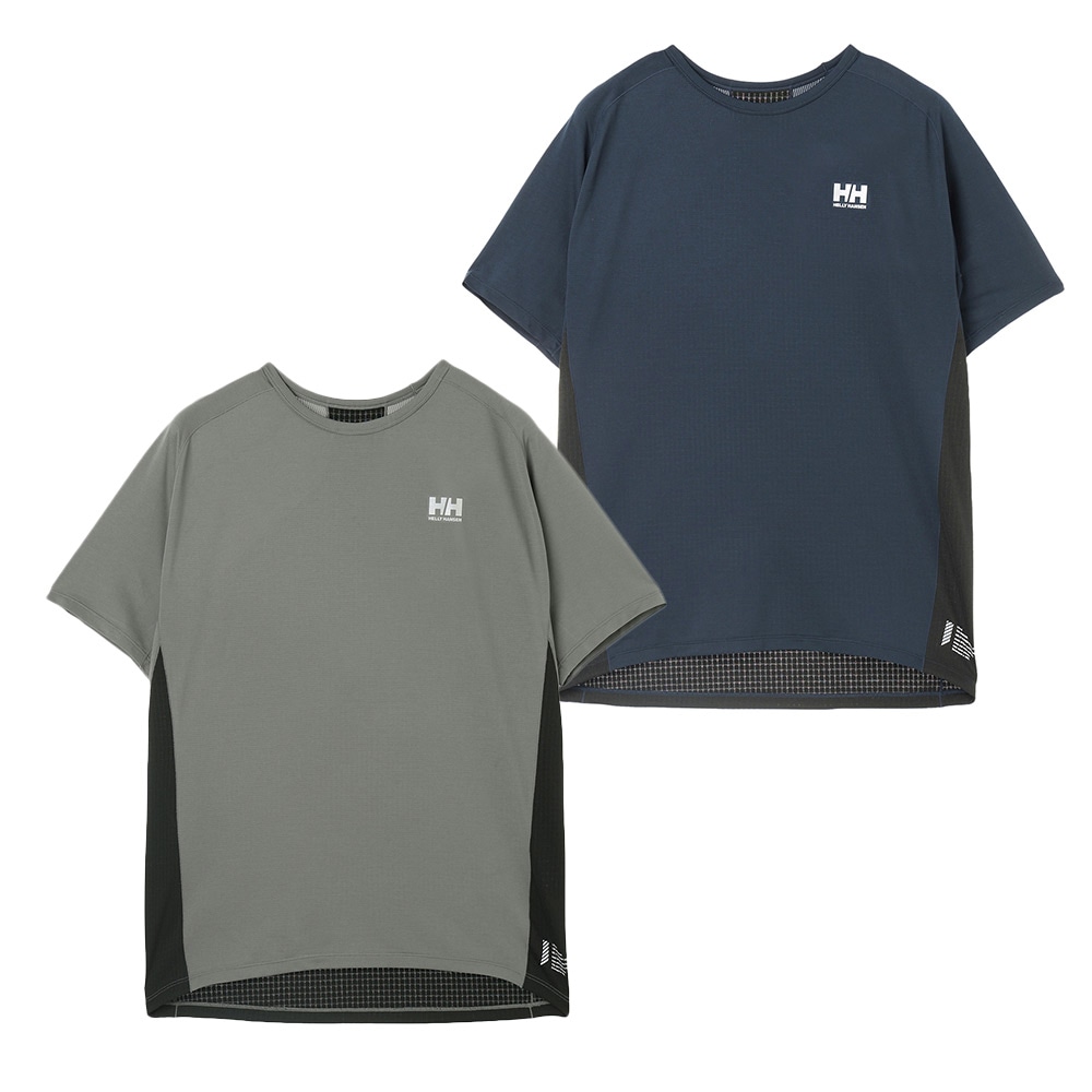 ★HELLY HANSEN|ヘリーハンセン　ショートスリーブ LIFA ハイブリッド グリッド ティー