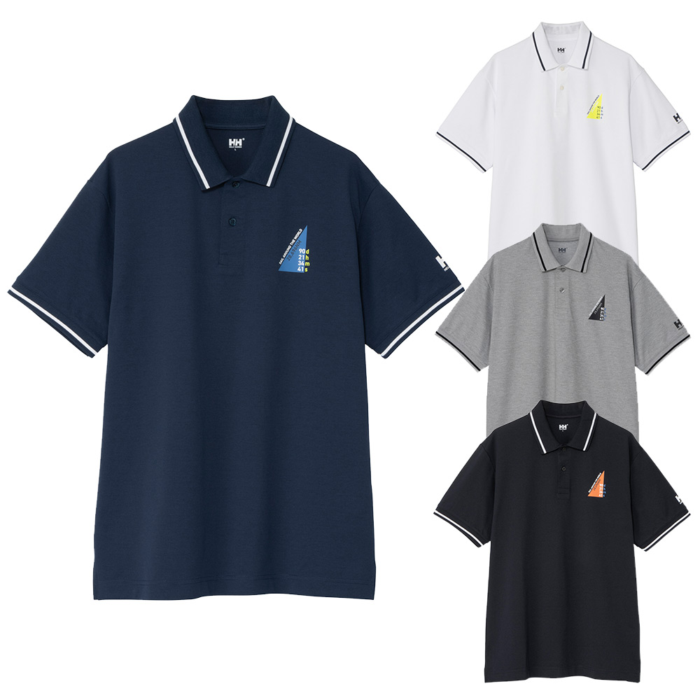 ★HELLY HANSEN|ヘリーハンセン　ショートスリーブグラフィックポロ