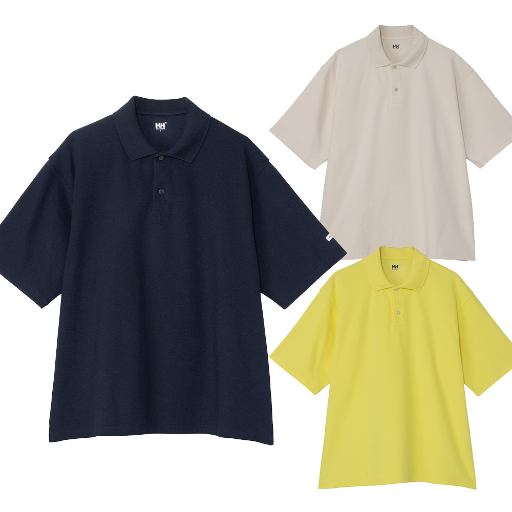 HELLY HANSEN|ヘリーハンセン　ショートスリーブマリンパイルポロ