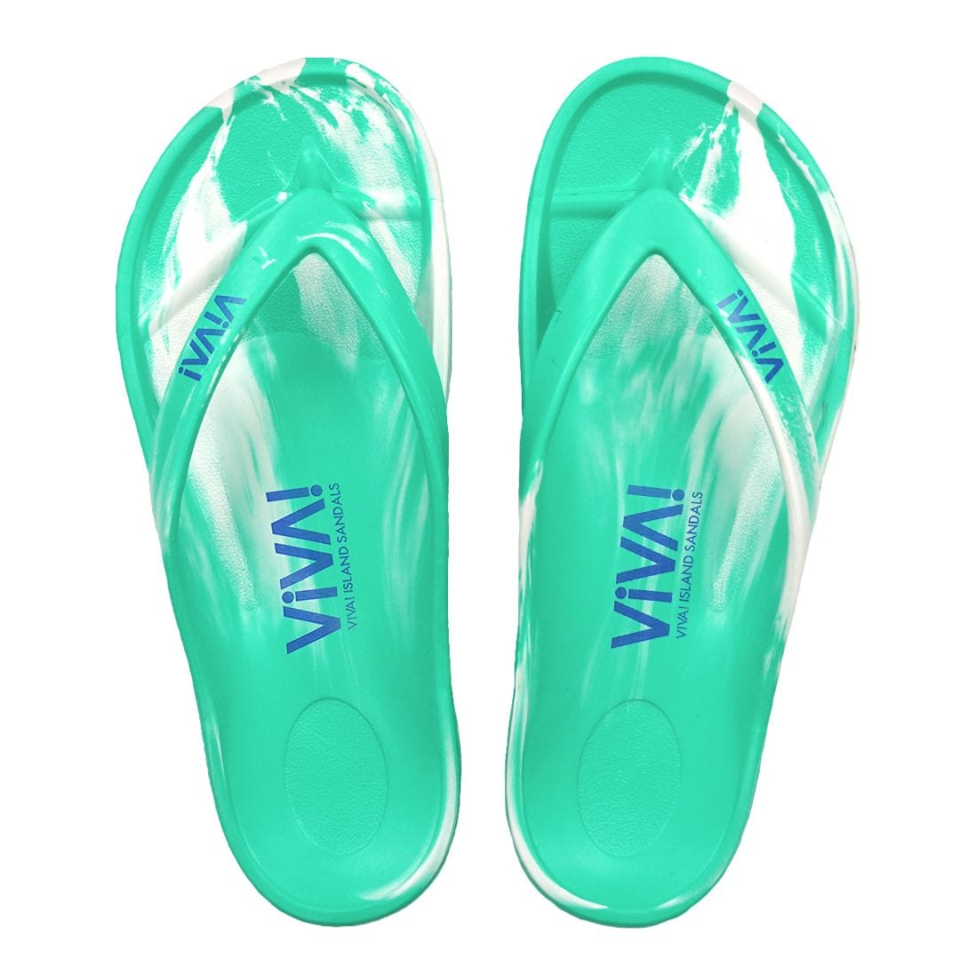 VIVA! ISLAND|ビバアイランド JAPAN FLIP FLOP  ビーチサンダル限定（ミントマーブル）