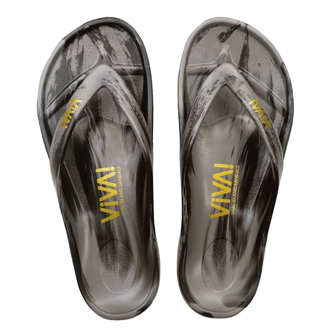 VIVA! ISLAND|ビバアイランド JAPAN FLIP FLOP  ビーチサンダル限定  黒龍（ブラックドラゴン）