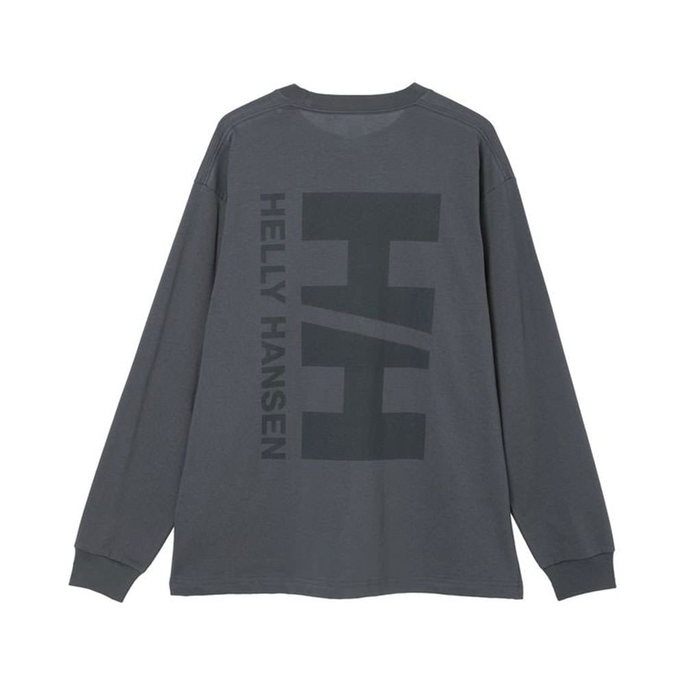★HELLY HANSEN|ヘリーハンセン　ロングスリーブバーチカルビッグロゴティー