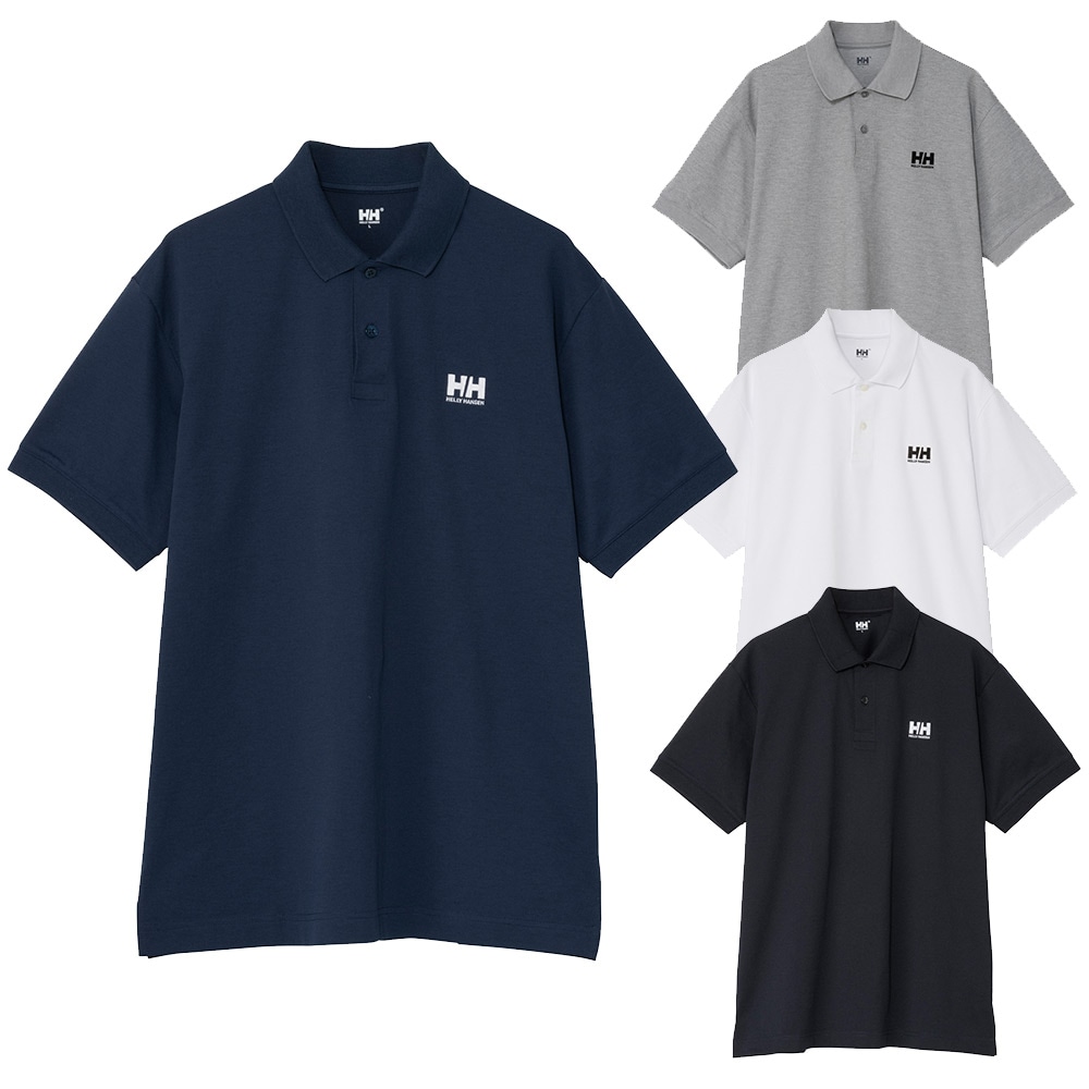 ★HELLY HANSEN|ヘリーハンセン　ショートスリーブ ワンポイントロゴ ポロ