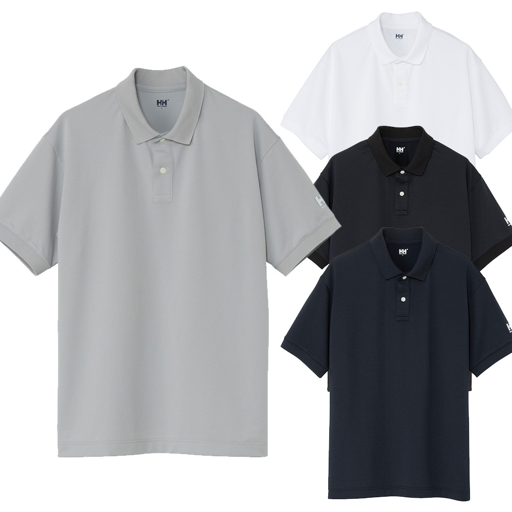 ★HELLY HANSEN|ヘリーハンセン　S/Sチームドライポロ(ユニセックス)