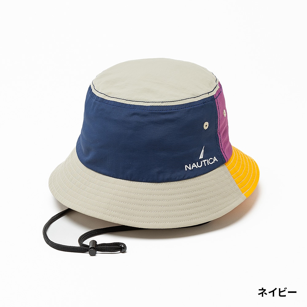 NAUTICA|ノーティカ COLOR PANEL BUCKET HAT