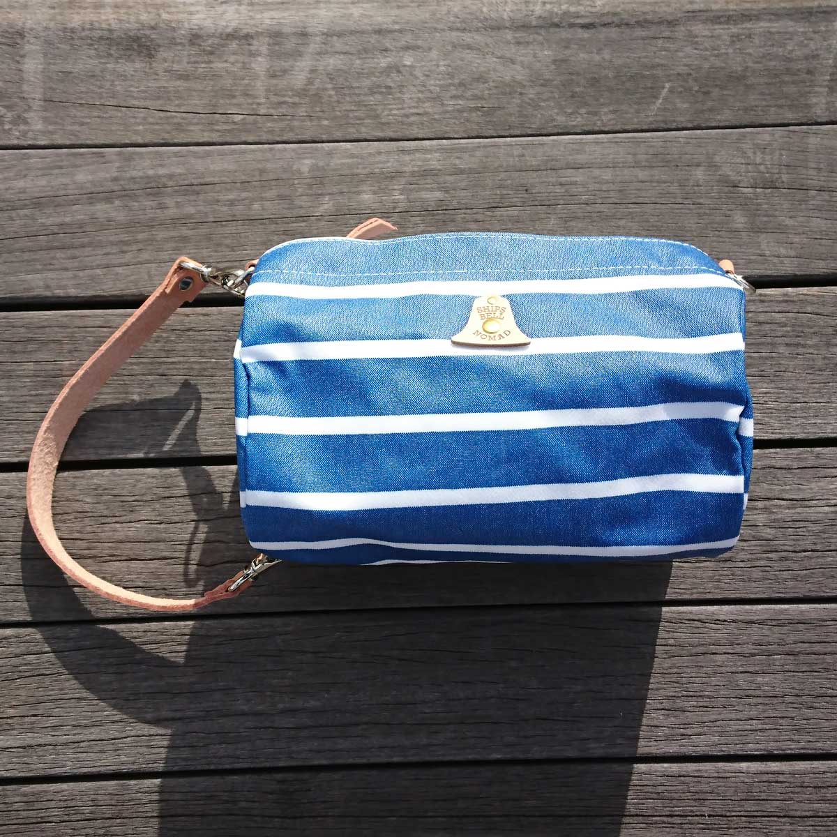 SHIPS BELL|シップスベル ボーダードラムポーチ
