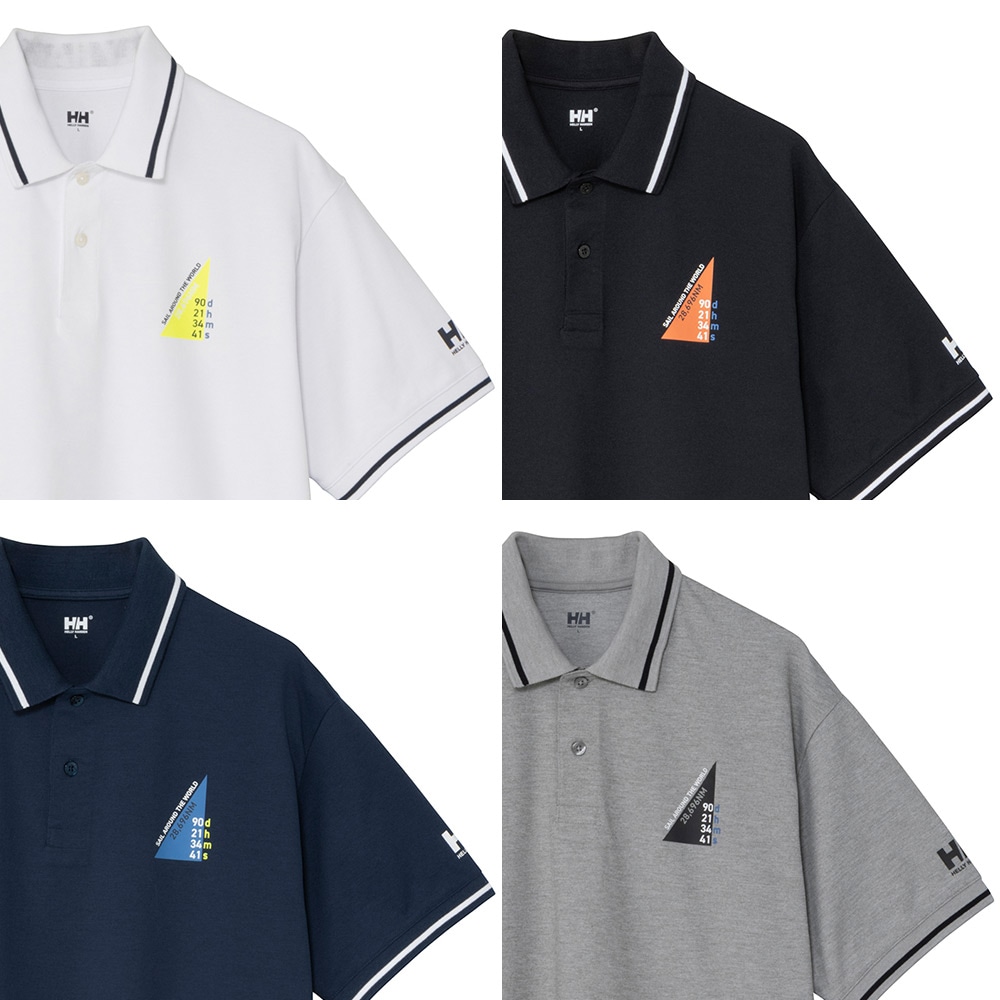 ★HELLY HANSEN|ヘリーハンセン　ショートスリーブグラフィックポロ