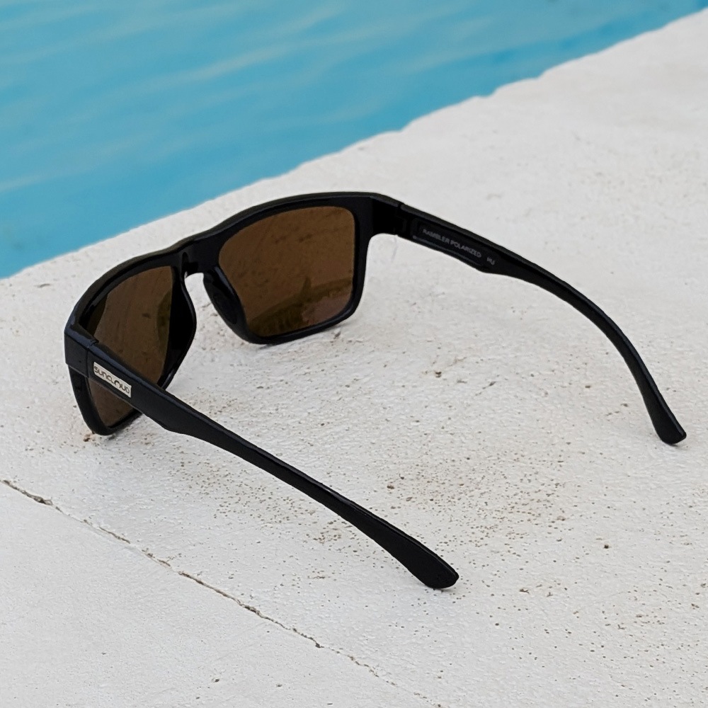 SUNCLOUD|サンクラウド RAMBLER ブラックxレッドミラー