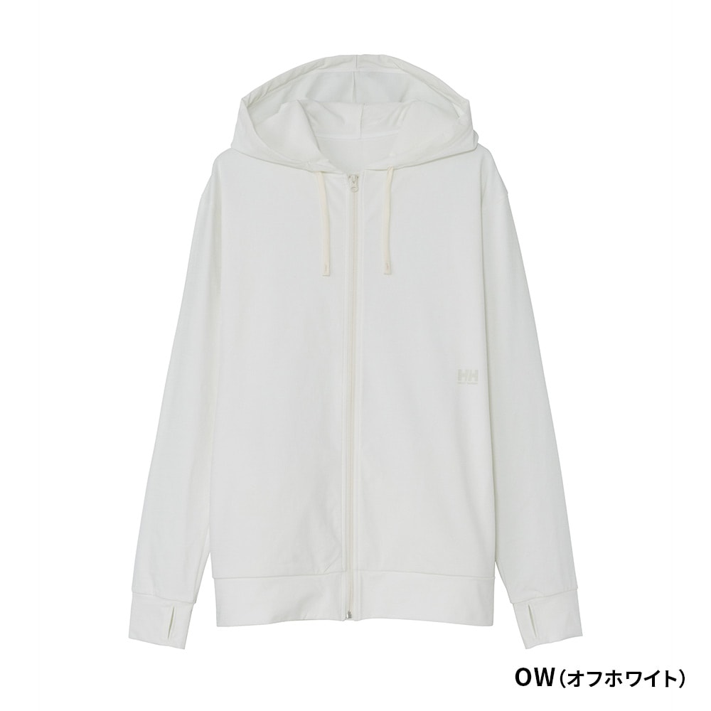 ★HELLY HANSEN|ヘリーハンセン ロングスリーブ ワンポイントロゴFZフーディーラッシュガード(ユニセックス)