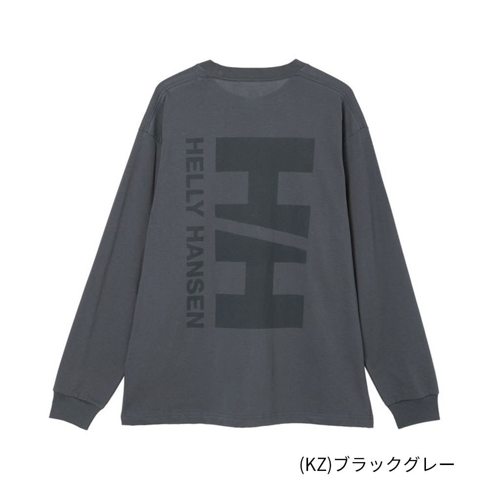★HELLY HANSEN|ヘリーハンセン ロングスリーブバーチカルビッグロゴティー