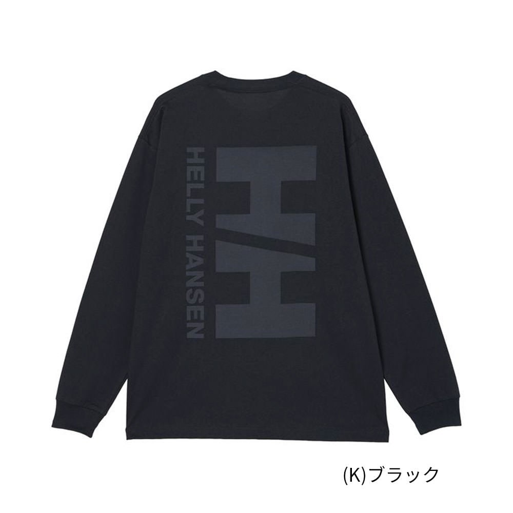 ★HELLY HANSEN|ヘリーハンセン ロングスリーブバーチカルビッグロゴティー