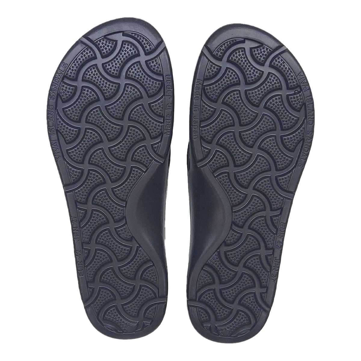 VIVA! ISLAND|ビバアイランド JAPAN FLIP FLOP ビーチサンダル （ブラック）