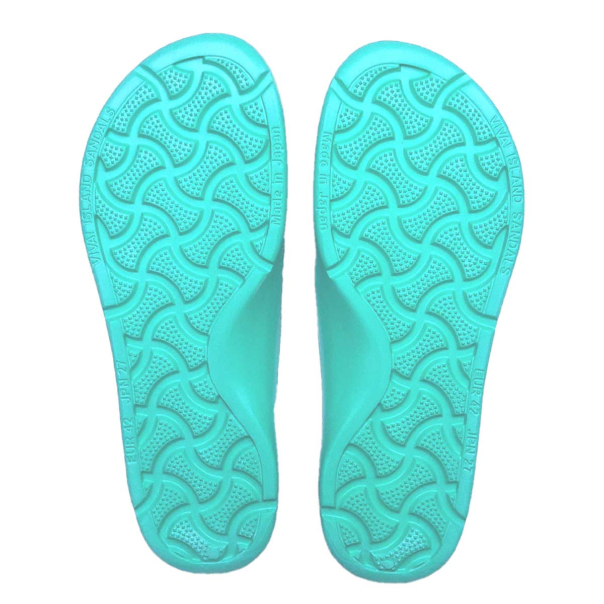 VIVA! ISLAND|ビバアイランド JAPAN FLIP FLOP ビーチサンダル （ターコイズ）