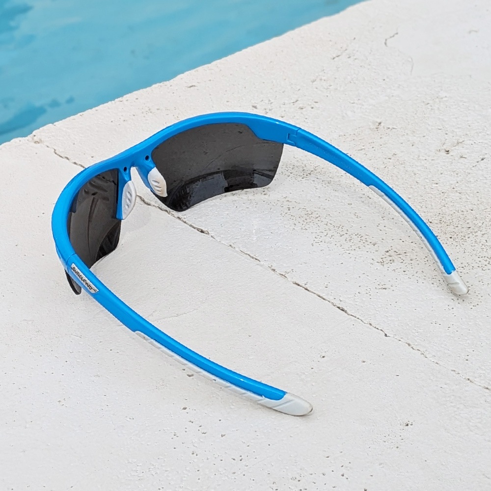 SUNCLOUD|サンクラウド　CONTENDER　ブルー×シルバーミラー