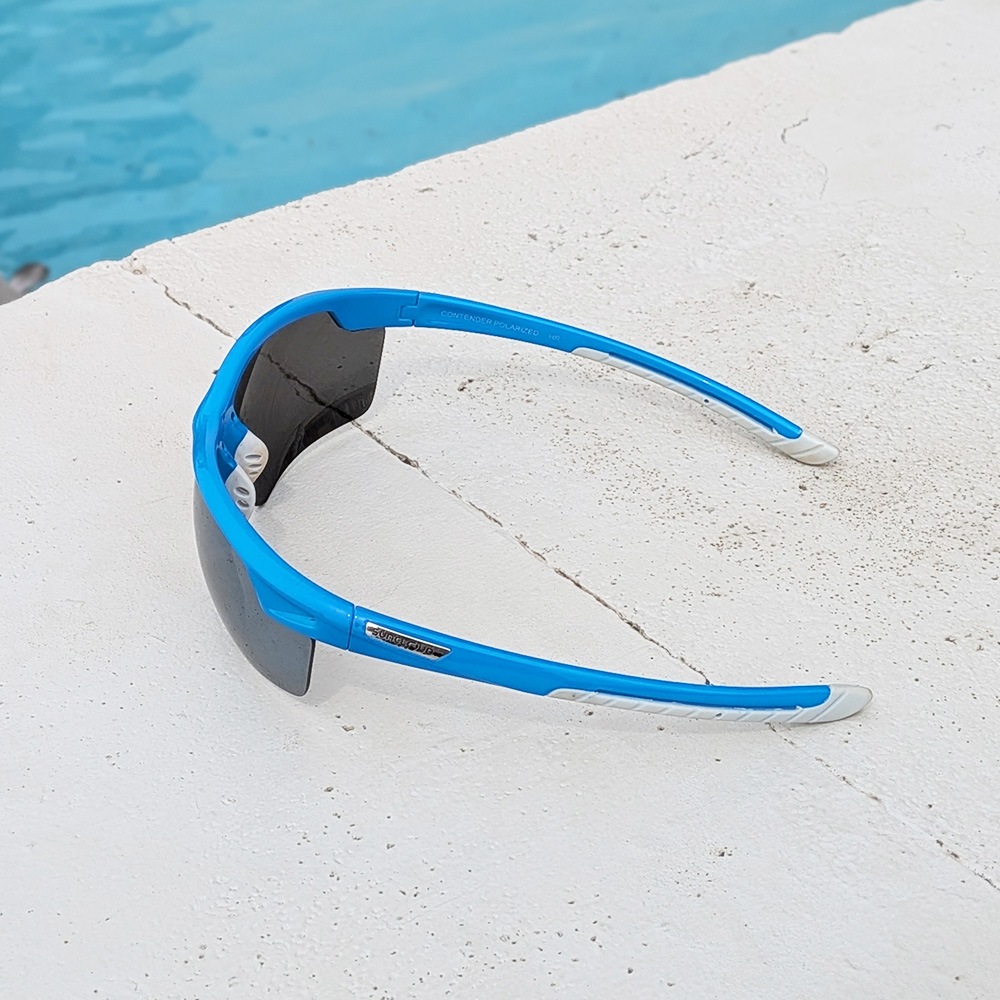 SUNCLOUD|サンクラウド　CONTENDER　ブルー×シルバーミラー