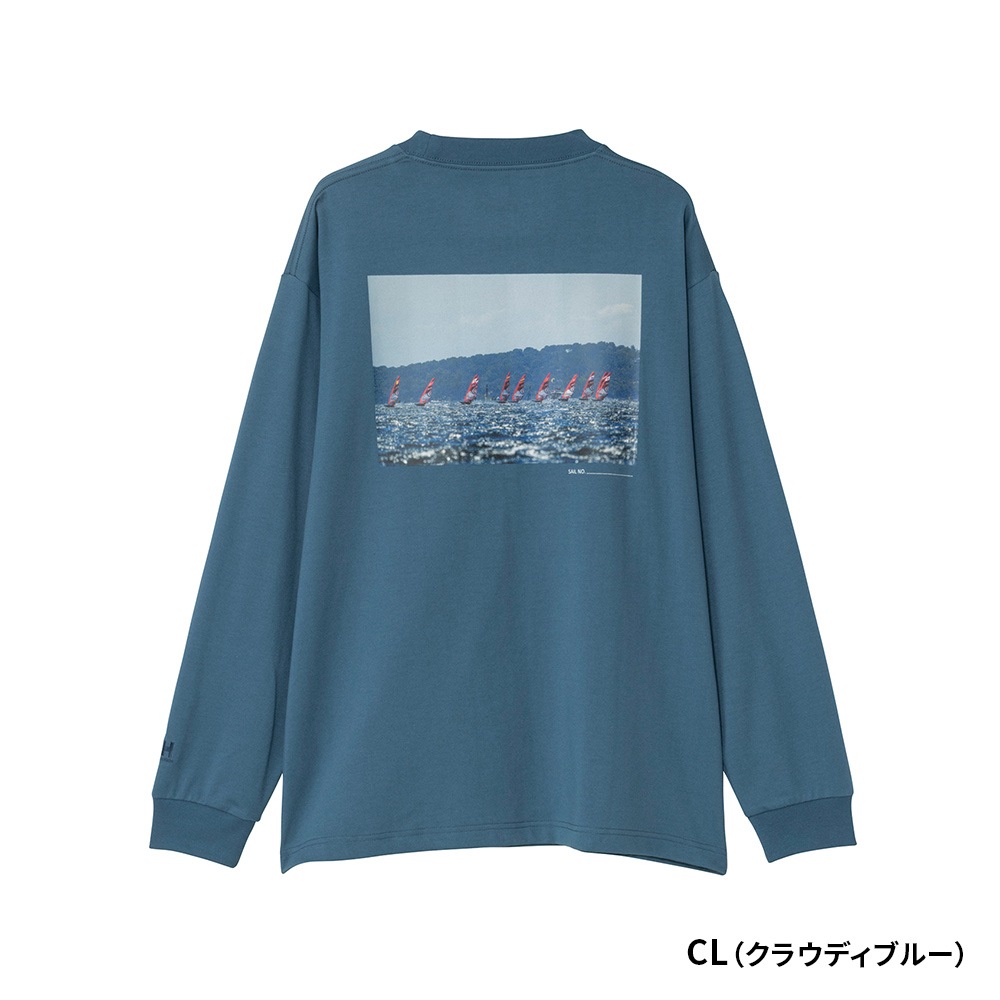 ★HELLY HANSEN|ヘリーハンセン　L/Sオーシャングラフィックティー