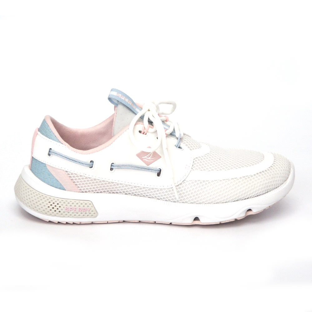 ★『バンダナプレゼント対象商品』SPERRY TOPSIDER|スペリートップサイダー　7SEAS 3-EYE（レディース）　ホワイト