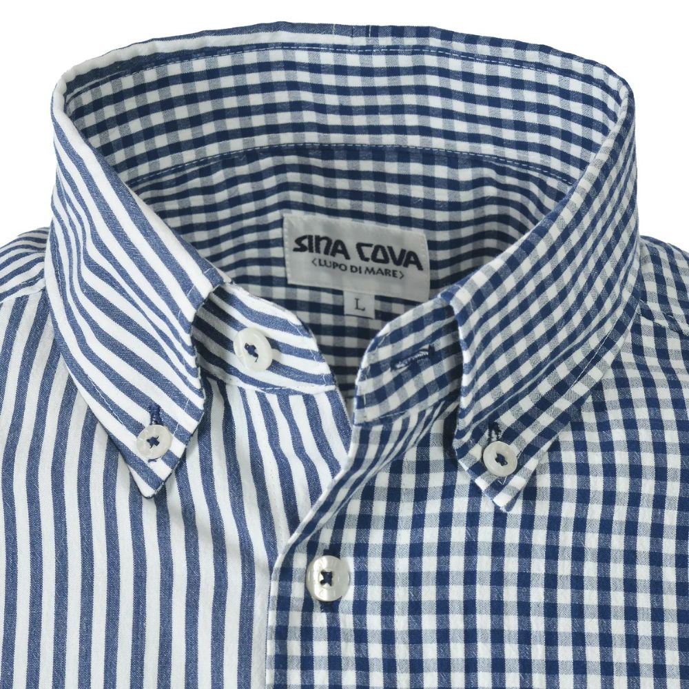 ☆SINA COVA|シナコバ 半袖ボタンダウンシャツ | 人気商品 | マリン