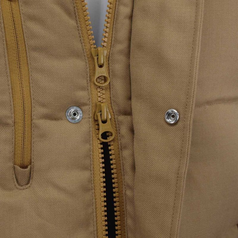 ★FIDELITY|フィデリティー ソリッドダウンパーカ (ベージュ)