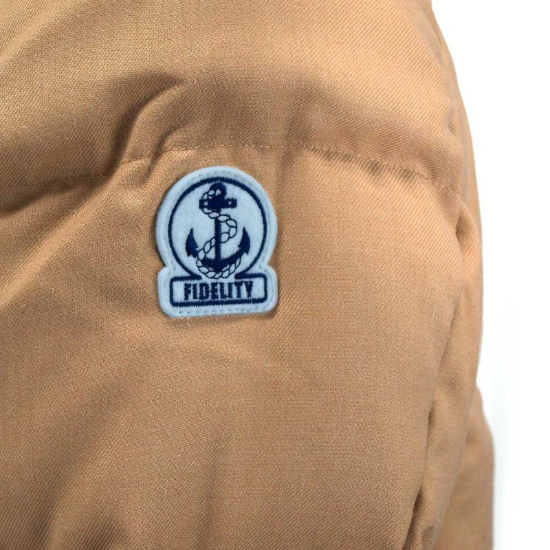 ★FIDELITY|フィデリティー ソリッドダウンパーカ (ベージュ)