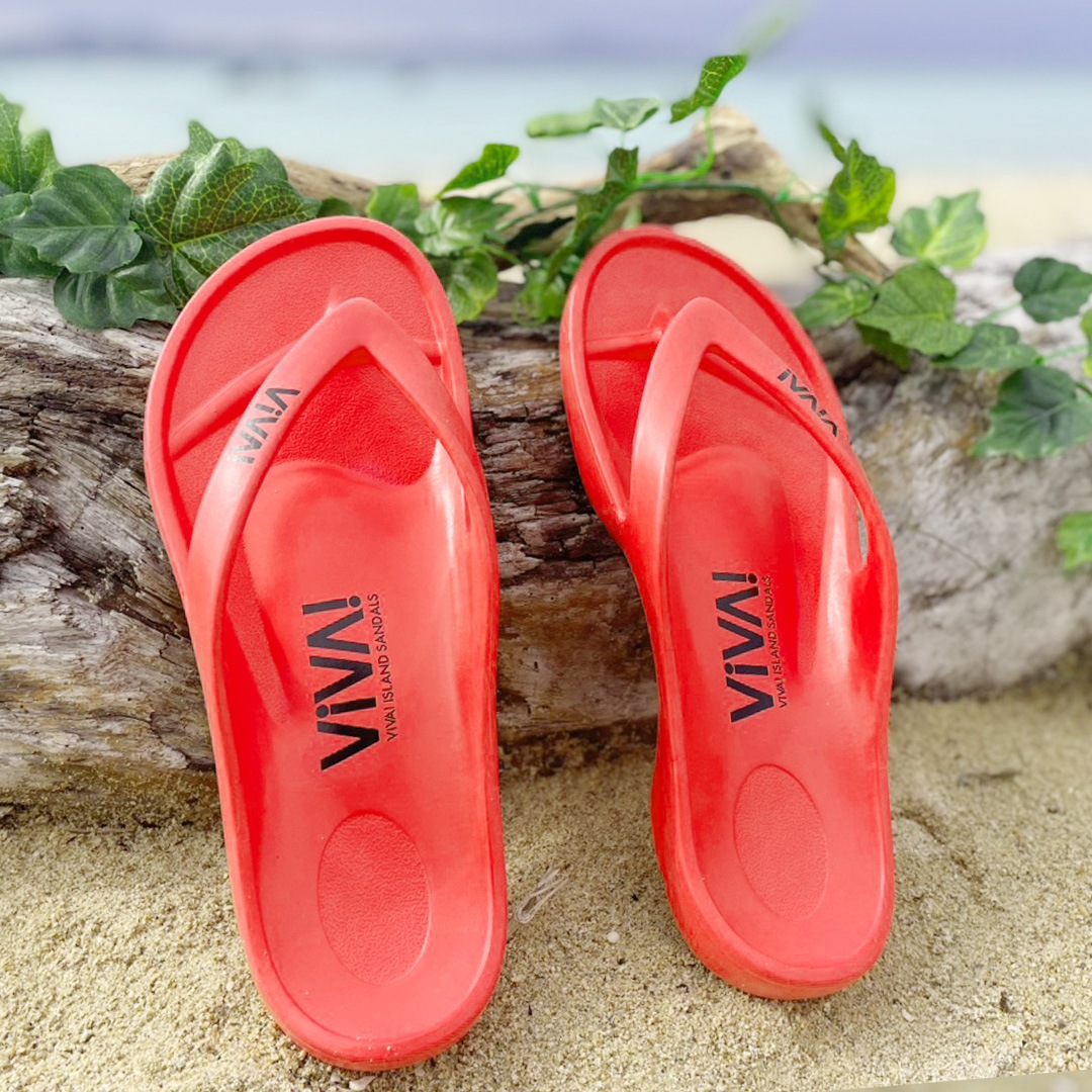 VIVA! ISLAND|ビバアイランド JAPAN FLIP FLOP ビーチサンダル （トマト）