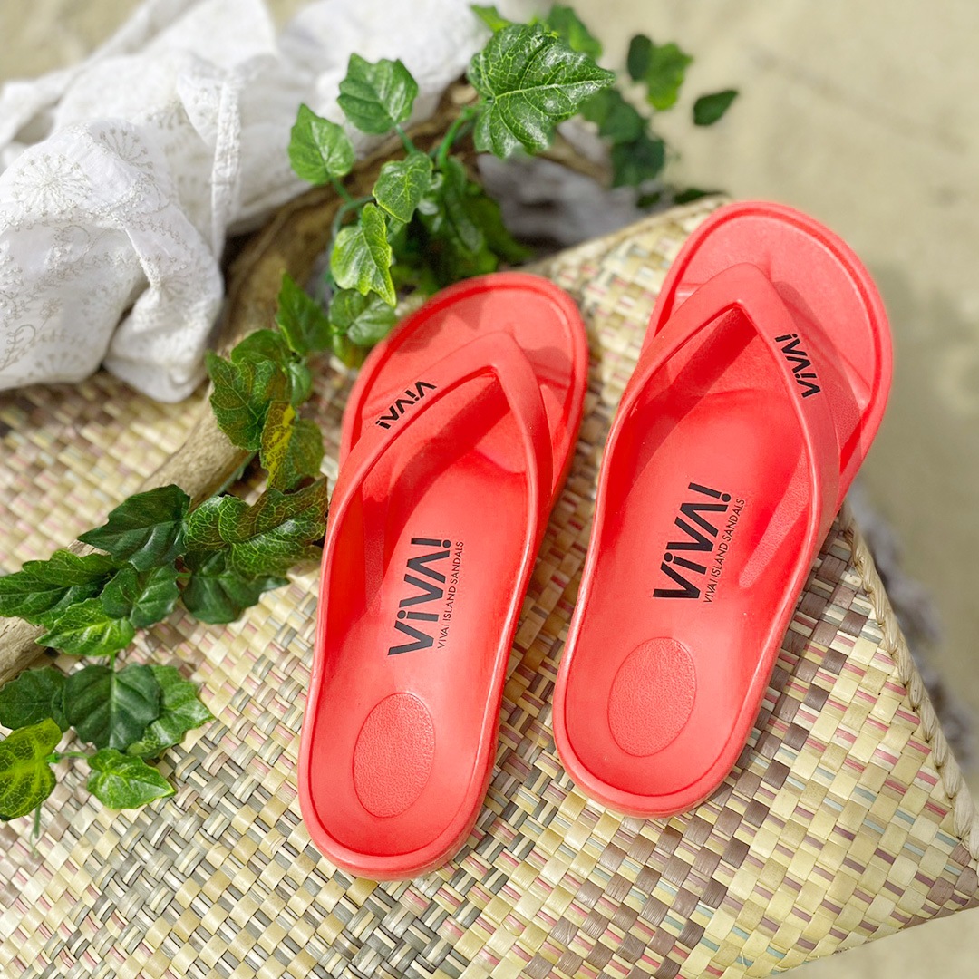 VIVA! ISLAND|ビバアイランド JAPAN FLIP FLOP ビーチサンダル （トマト）