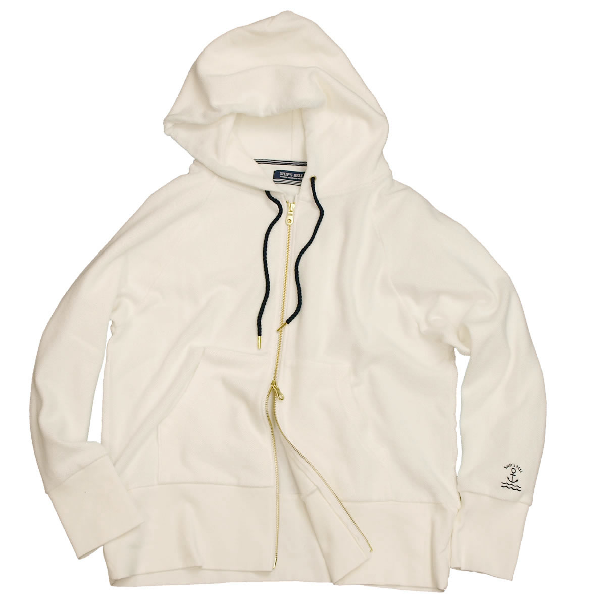 ★SHIPS BELL|シップスベル ラッチパイルパーカー