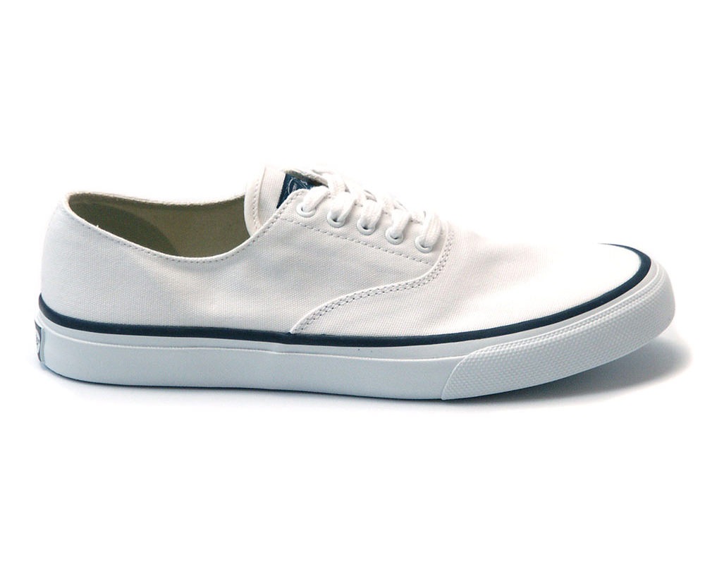 ★『バンダナプレゼント対象商品』SPERRY TOPSIDER|スペリートップサイダー　キャンバスオックスフォード（CVO）　ホワイト