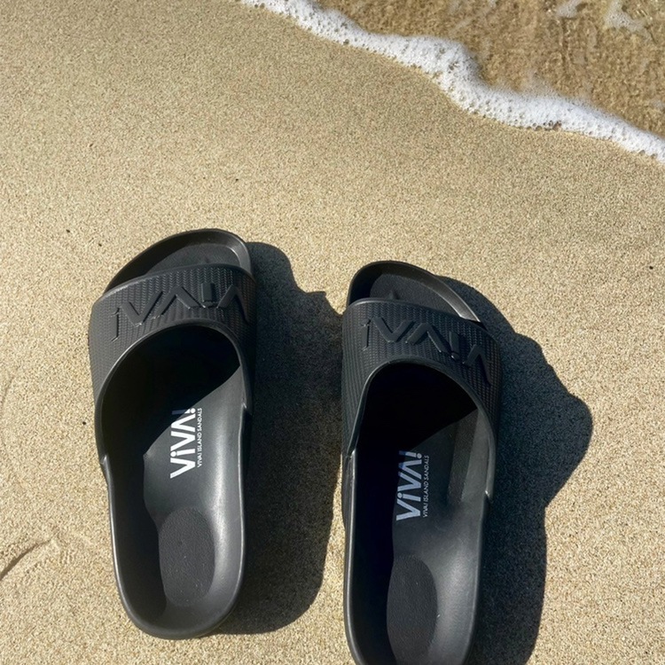 VIVA! ISLAND|ビバアイランド リラックスサンダル（ブラック）