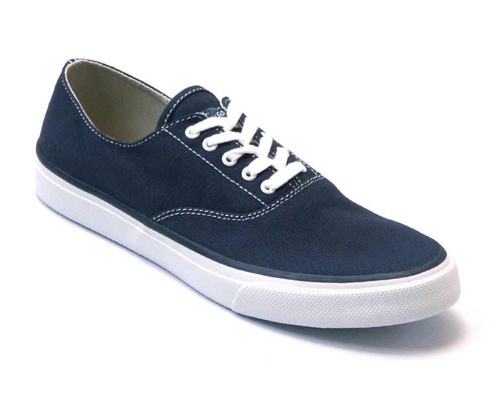 ★『バンダナプレゼント対象商品』SPERRY TOPSIDER|スペリートップサイダー　キャンバスオックスフォード（CVO）　ネイビー/ホワイト