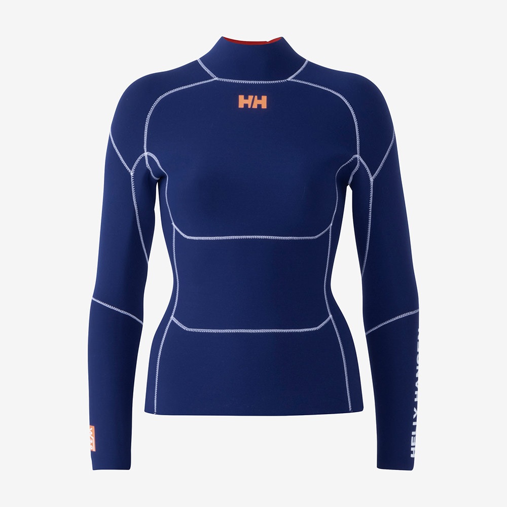 ★HELLY HANSEN|ヘリーハンセン　アパレントウィンド3mmトップス(レディース)