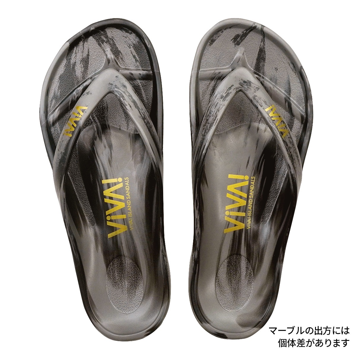 VIVA! ISLAND|ビバアイランド JAPAN FLIP FLOP  ビーチサンダル限定  黒龍（ブラックドラゴン）