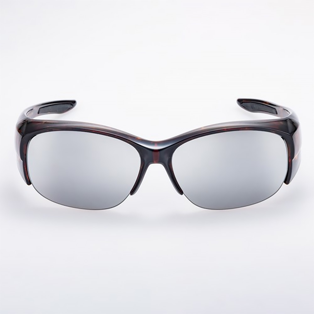 SWANS|スワンズ　Over Glass　ハーフリム 偏光レンズモデル　OG5-0751 DMBR