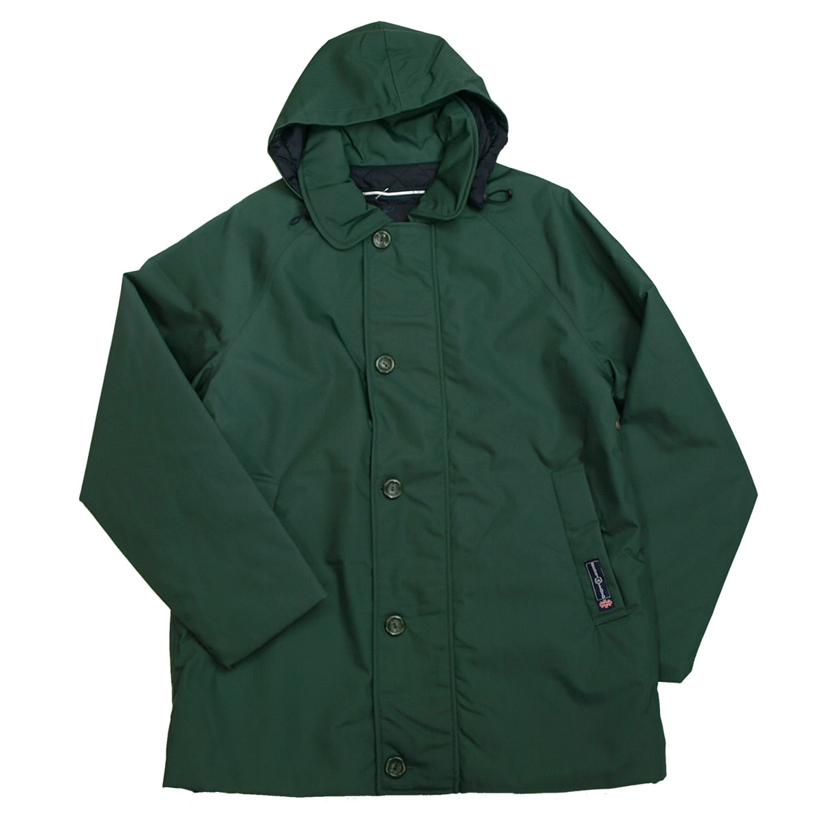 ★HENRI LLOYD|ヘンリーロイド ナイロンステンカラーコート CONSORT JKT(グリーン)