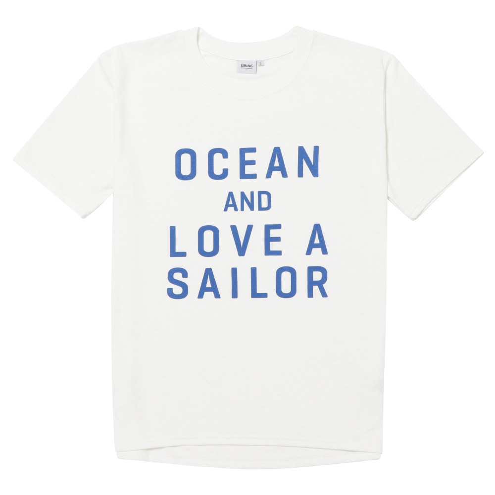 BRING|T-SHIRT BASIC_DRYCOTTON　ホワイト【SDGsプロダクツ】