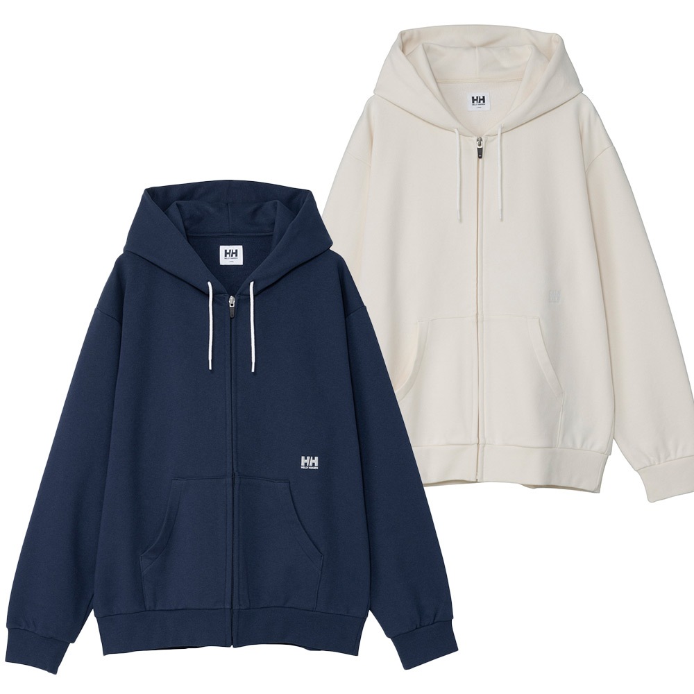 ★HELLY HANSEN|ヘリーハンセン　ワンポイントロゴフルジップスウェットフーディー