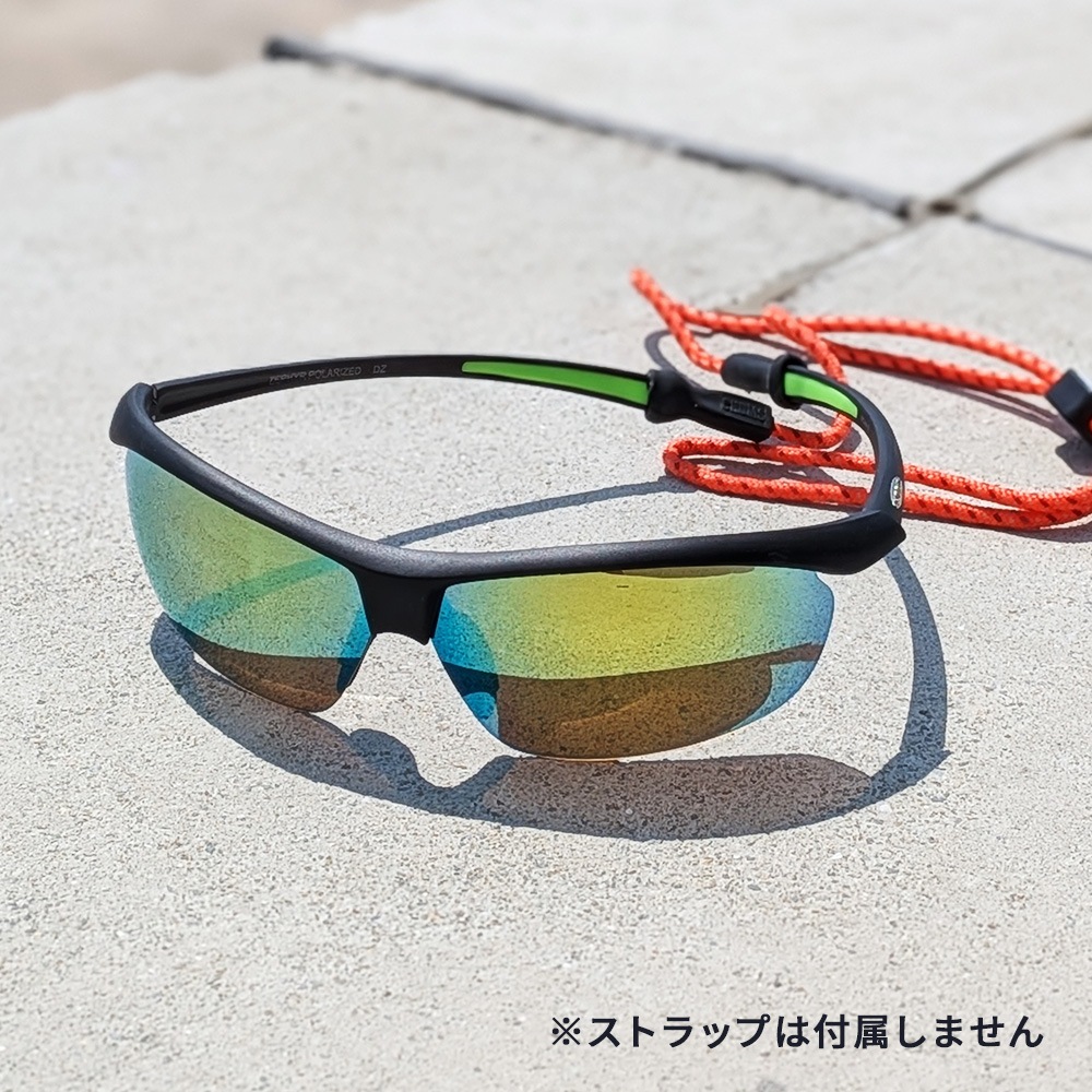 SUNCLOUD|サンクラウド　ZEPHYR　マットブラック×グリーンミラー