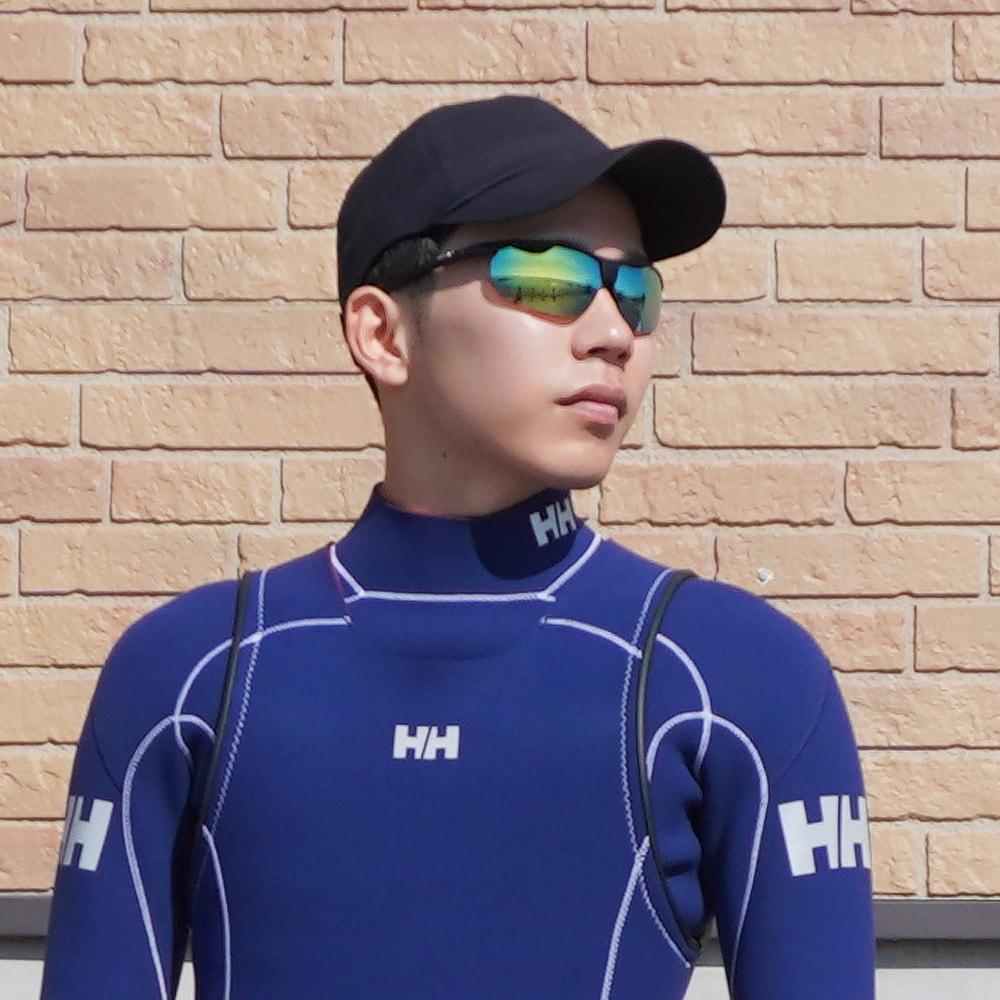 SUNCLOUD|サンクラウド　ZEPHYR　マットブラック×グリーンミラー