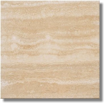 イタリアの天然大理石 トラバーチンクラシコ（穴埋めタイプ） 本磨き