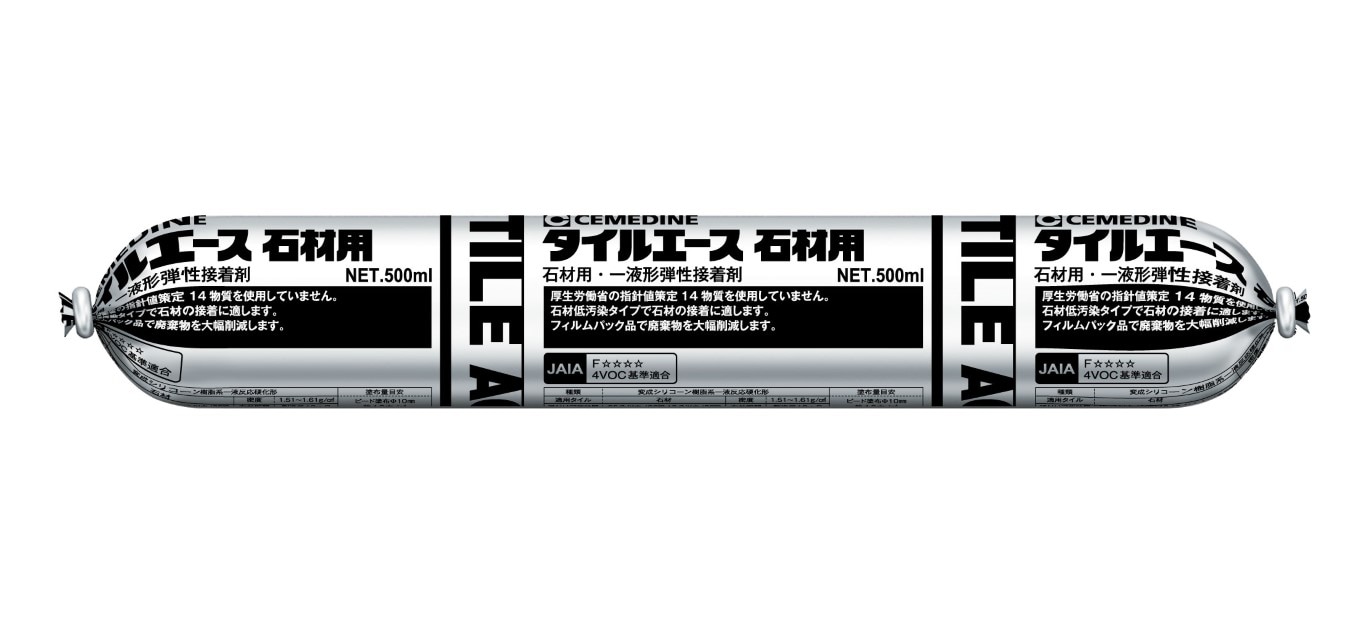 タイルエース石材用弾性接着剤 500ml | ボンド・目地